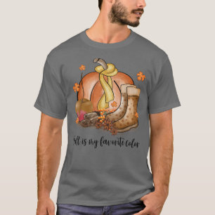 Herfst is mijn favoriete Herfst in de herfst van d T-shirt