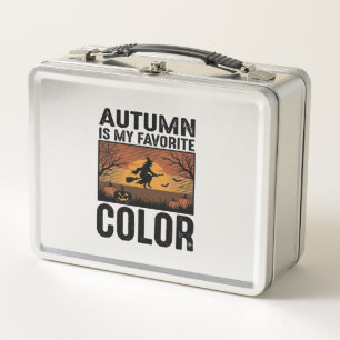 Herfst Is Mijn Favoriete Kleur Halloween Heks Ontw