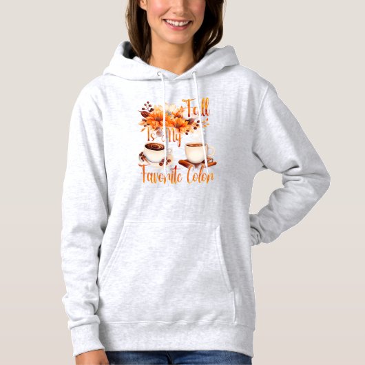 Herfst is mijn favoriete kleur hoodie (Voorkant)