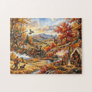 Herfst Jachtcompilatie Legpuzzel