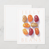 HERFST JELLY BEANS 4.25x5.5 Plat Kaart (Voorkant / Achterkant)