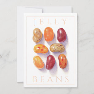 HERFST JELLY BEANS 4.5x6.25 Platte Kaart