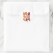 HERFST JELLY BEANS Small Round Stickers (Tas)