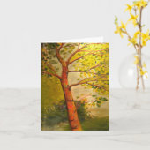 Herfst Kaart (Gele Bloem)