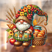 Herfst Kabouter Ruitsticker Raamsticker (Vel 2)