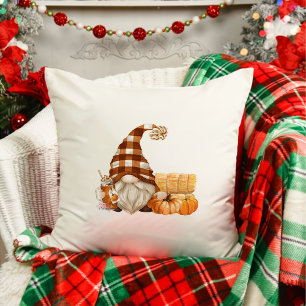 Herfst kabouters pompoen Thanksgiving Sierkussen