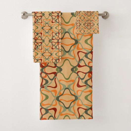 Herfst Kaleidoscoop  Bad Handdoek (Insitu)