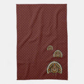 Herfst kalkoen handdoek (Verticaal)