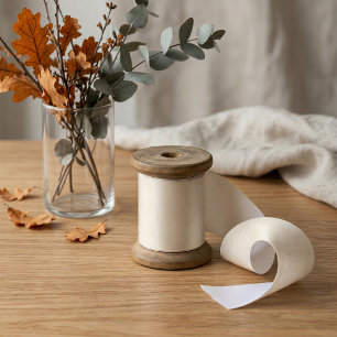 Herfst Karton Patroon Cadeauband Lint
