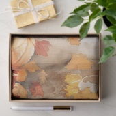 Herfst kat en pompoenen Decoupage Tissuepapier (Geschenk)