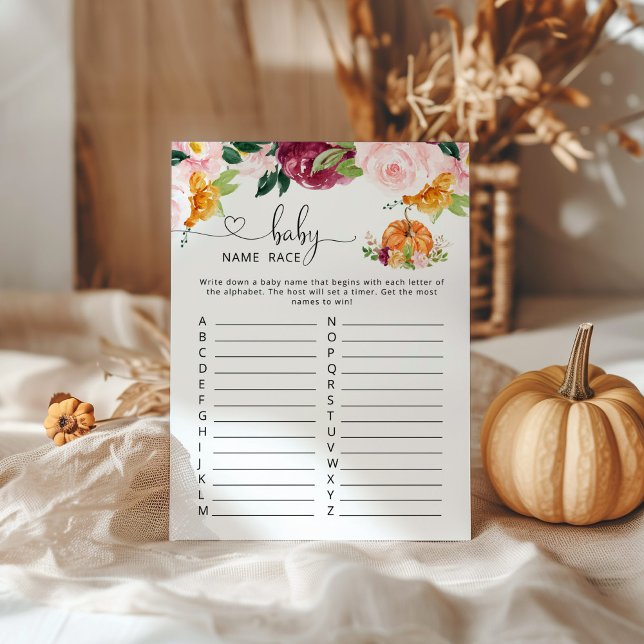 Herfst kleine pompoen baby race game (Creator heeft geüpload)