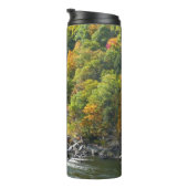 Herfst Kleur in Ohiopyle State Park Thermosbeker (Geroteerd rechts)