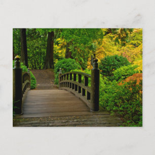 Herfst Kleur, Portland Japanse Tuin Briefkaart