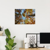 Herfst Kleurbos Poster (Thuiskantoor)