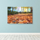 Herfst Kleuren Canvas Afdruk (Insitu (Houten vloer))
