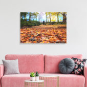 Herfst Kleuren Canvas Afdruk (Insitu (Woonkamer))