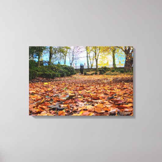 Herfst Kleuren Canvas Afdruk (Voorkant)