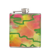 Herfst kleuren Kolf Heupfles (Voorkant)