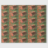 Herfst Kleuren Vlinder Cadeaupapier (Vlak)