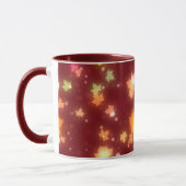 Herfst kleurrijke esdoornbladeren mok (Links)