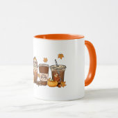 Herfst - Koffiekoffie - Mok (Voorkant rechts)