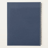 Herfst Koi - blauw Planner (Achterkant)