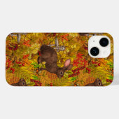 Herfst Konijn op oker Case-Mate iPhone Case (Achterkant (horizontaal))