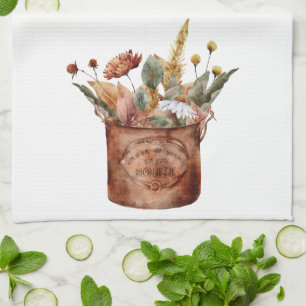 Herfst Koolstof flesanaal Theedoek