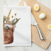 Herfst Koolstof flesanaal Theedoek (Quarter Fold)