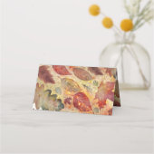 Herfst laat glitter wit elegant (Achterkant)