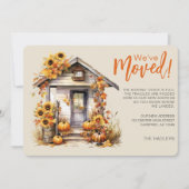 Herfst laat Herfst voordeur bewegen Aankondiging (Voorkant)