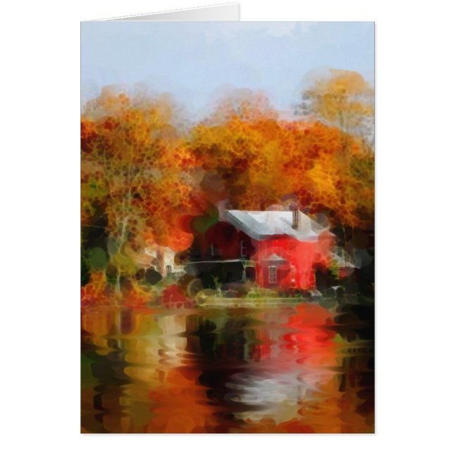 Herfst Lake (Voorkant)