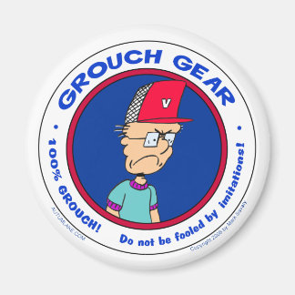 Herfst Lake "GROUCH GEAR" Magnet Magneet