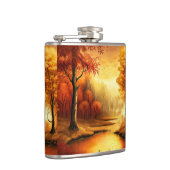 Herfst Landschap Schilderen-2 Heupfles (Rechts)