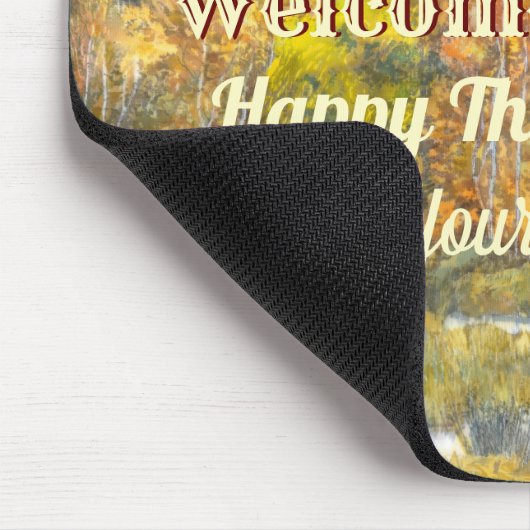 Herfst landschappen waterverf muismat (Hoek)