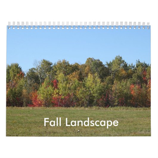 Herfst Landschapsfotografie Kalender (Hoes)