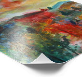 Herfst Landschapskunst Professioneel Fotopapier Foto Afdruk (Hoek)