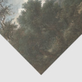 Herfst Landschapsscène ontkoppeling van ontkoppeli Tissuepapier (Detail)