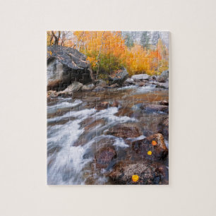 Herfst langs Bishop Creek, CA Legpuzzel