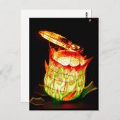 Herfst Lantern Festival Firefly Briefkaart (Voorkant / Achterkant)
