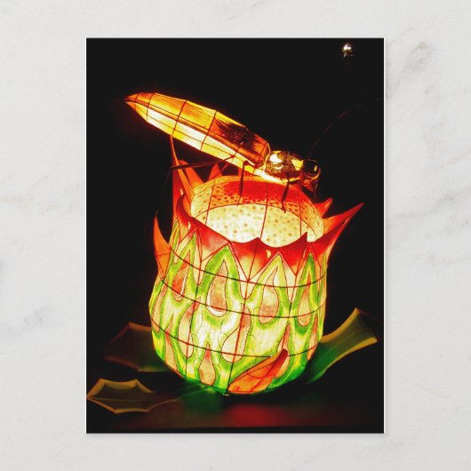Herfst Lantern Festival Firefly Briefkaart (Voorkant)