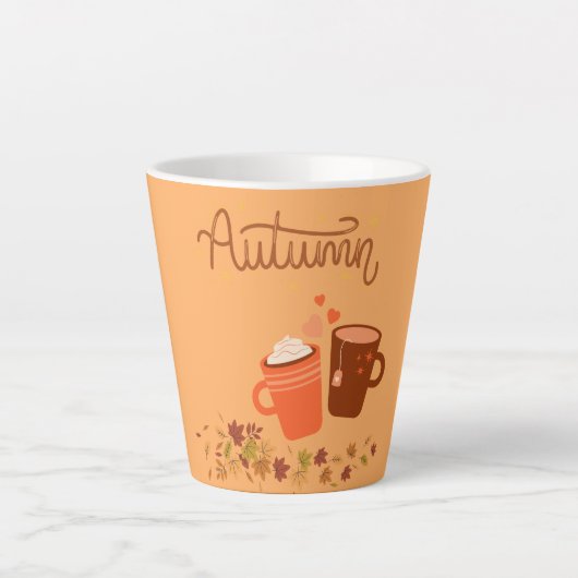 Herfst Latte Mok (Voorkant)