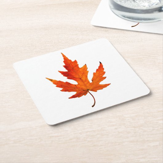 Herfst Leaf - Herfst Kleur - Stone Onderzetter (Schuin)