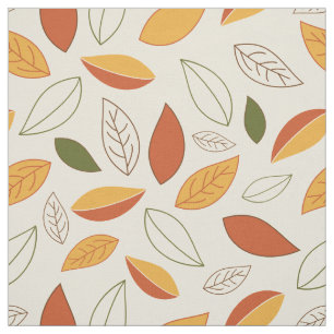 Herfst Leaf Pattern herkent Autumn Leaves Hand Dra Stof