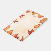 Herfst Leaf Post-IT Notities Post-it® Notes (Schuin)