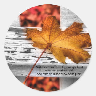 Herfst Leaf Stickers