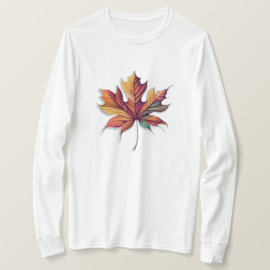 Herfst leaf T-shirt (Design voorkant)