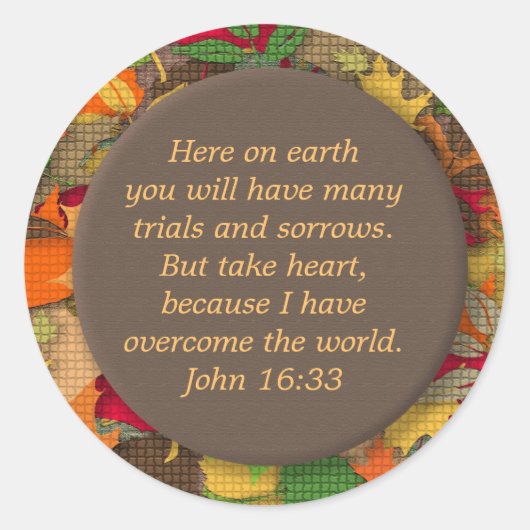 Herfst Leaves-Bible Verse-Trials van de Sticker va (Voorkant)