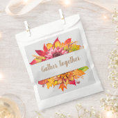 Herfst LeavesBouquet  Bedankzakje (Geknipt)