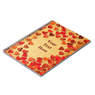 herfst leder hart oud papier notitieboek